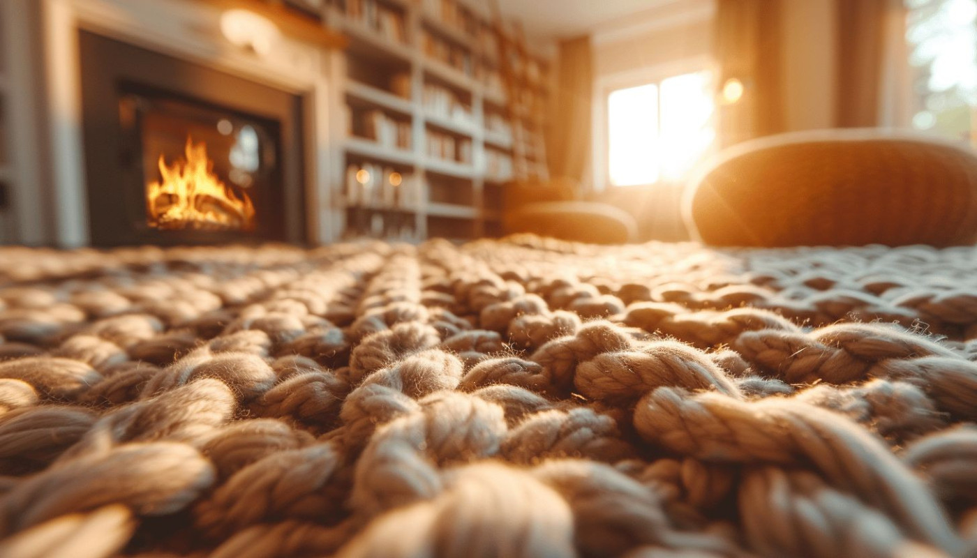 Apprenez à tricoter un plaid en grosse maille : un tuto simple et accessible