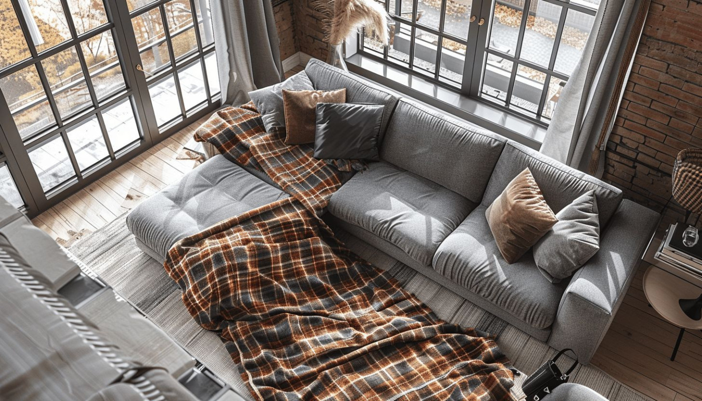 Guide pratique pour mettre un plaid sur votre canapé