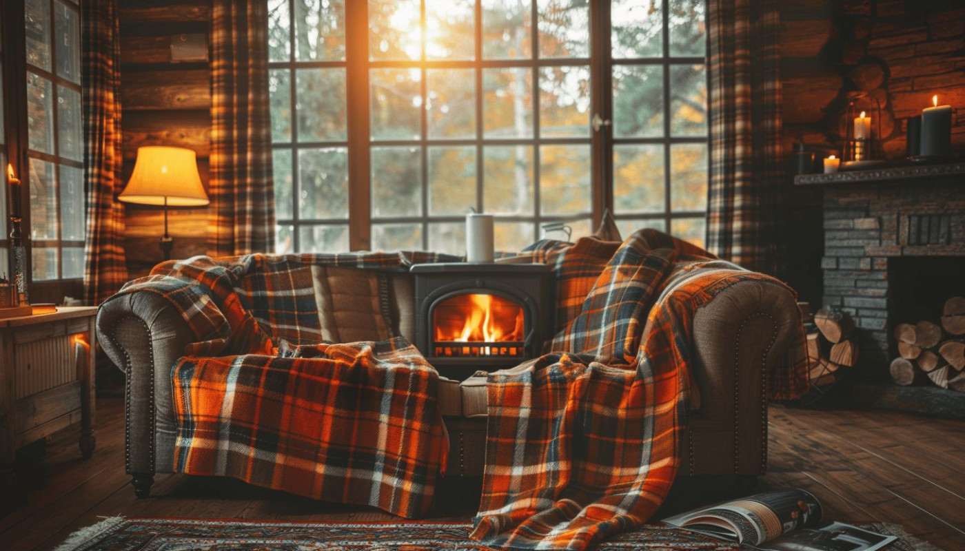 Le charme intemporel des plaids écossais pour une décoration cosy